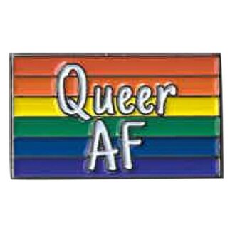 Pride not Prejudice Pride Lapel Pin Queer AF