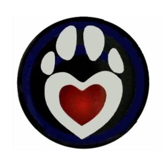 Pride not Prejudice Pride Lapel Pin Puppy Leather Pride Paw Pride not Prejudice Pride Lapel Pin Puppy Leather Pride Paw