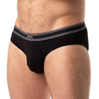 Nasty Pig Nasty Pig Core Bikini Brief - Black/Grey
