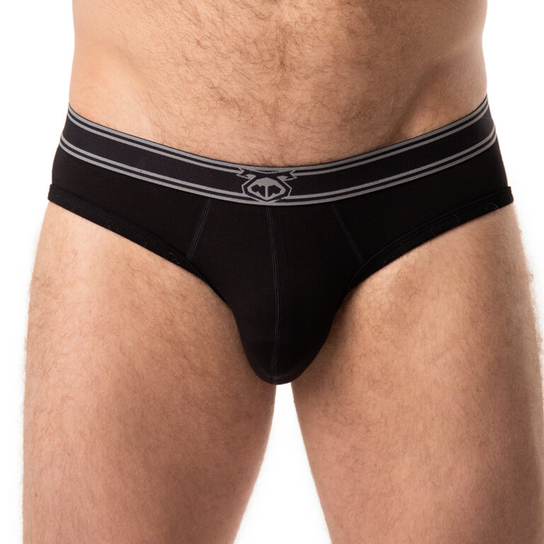 Nasty Pig Nasty Pig Core Bikini Brief - Black/Grey