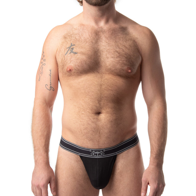 Nasty Pig Nasty Pig Core Thong - Black/Grey