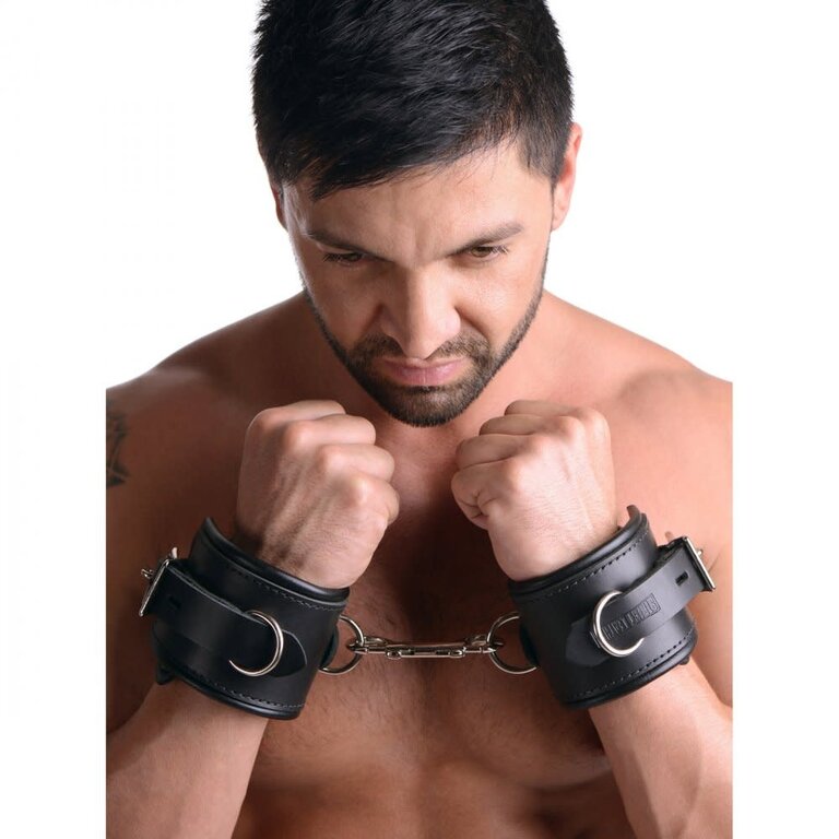 Strict Leather Strict Leather Padded Premium Locking Wrist Restraints