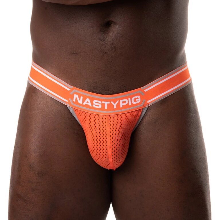 Nasty Pig Nasty Pig Title Sport Brief - Flame Orange