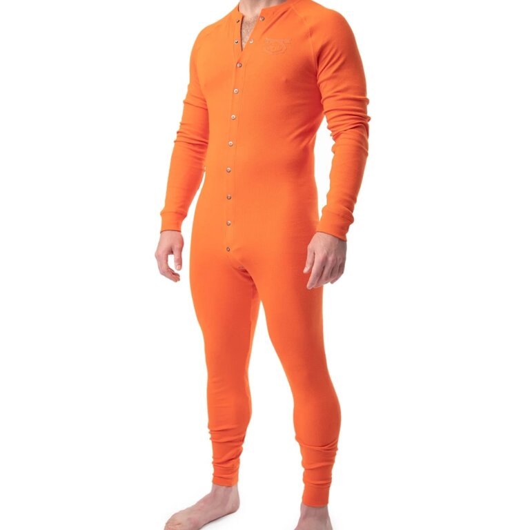 Nasty Pig Nasty Pig Union Suit - Flame Orange