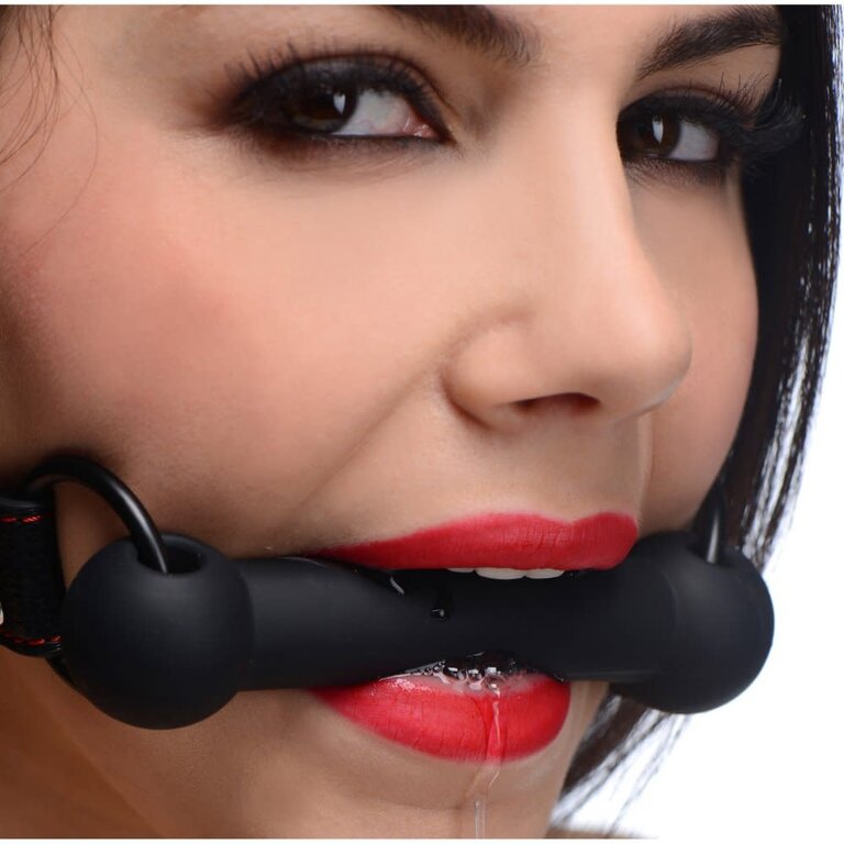 STRICT Strict Silicone Bit Gag with Strap