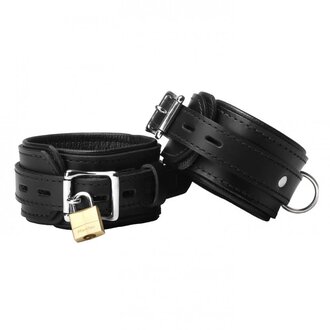 Strict Leather Strict Leather Premium Locking Ankle Cuffs Strict Leather Strict Leather Premium Locking Ankle Cuffs