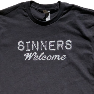Burly Shirts Burly Shirts Sinners Welcome Black