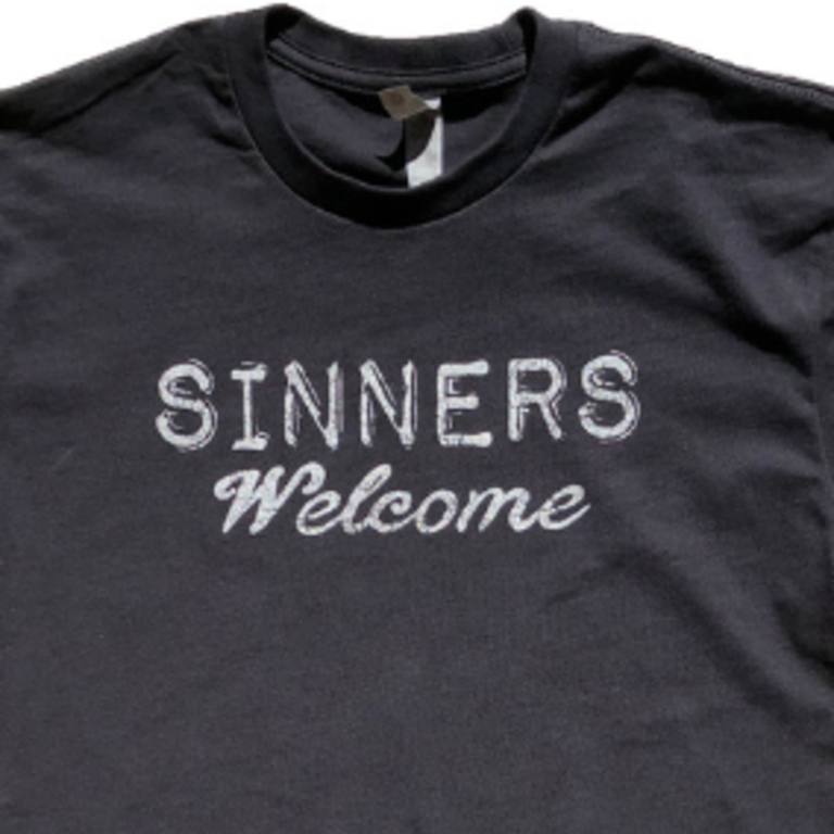 Burly Shirts Burly Shirts - Sinners Welcome Black