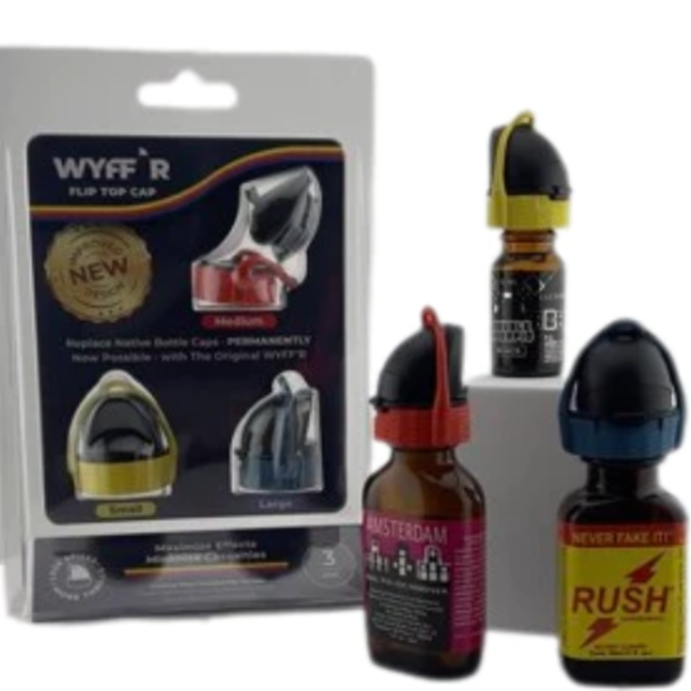 Wyff'r New & Improved - Ultimate Wyff'r Bundle (Blue, Red, Yellow, Chain Lanyard)