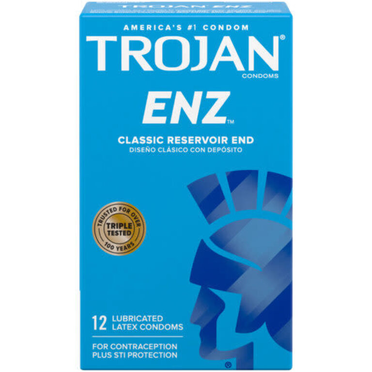 Trojan Trojan ENZ Lubricated 12pk