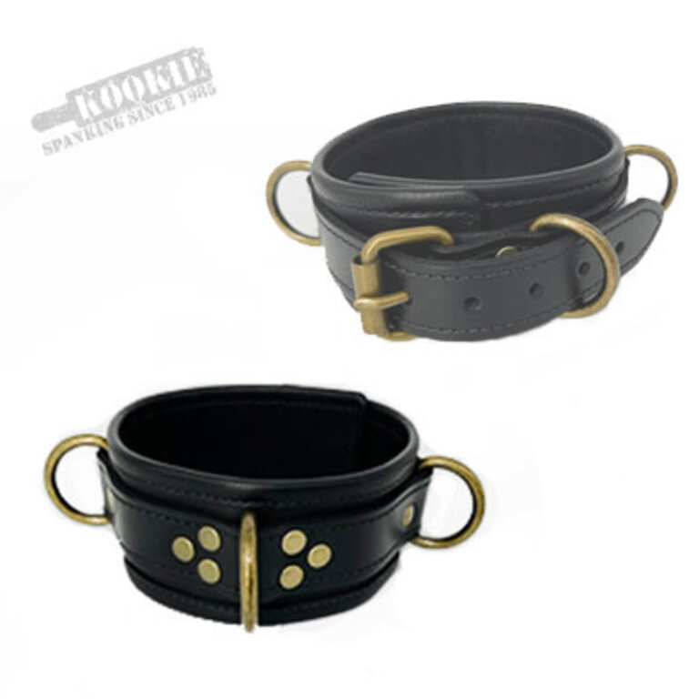 Kookie Kookie - Brass Leather Collar