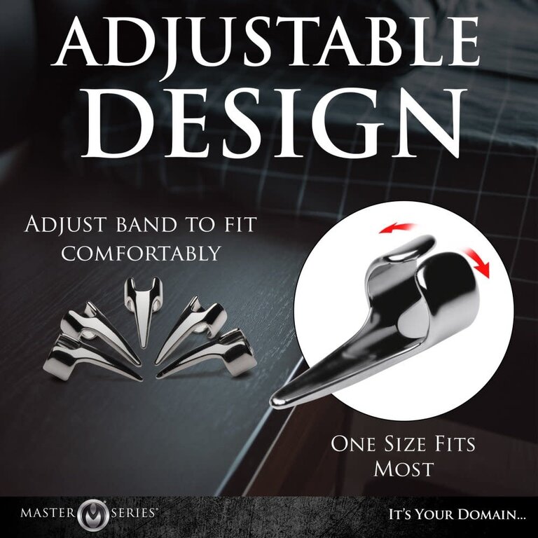 Master Series Master Series Clawed 5pc Sensation Play Rings