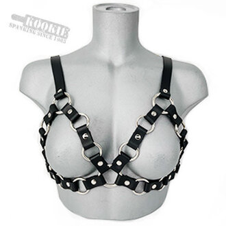 Kookie Kookie - Multi-Ring Bra Harness - Black