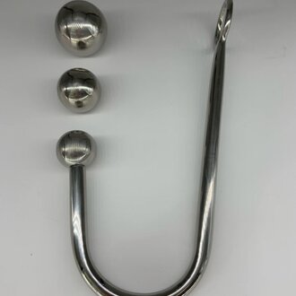 Kookie Kookie - Rope master hook with 3 balls. Ball sizes 1-1/4" 1-1/2" and 2"