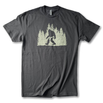 Burly Shirts Burly Shirts Sasquatch in a Jock Tee - Graphite Black