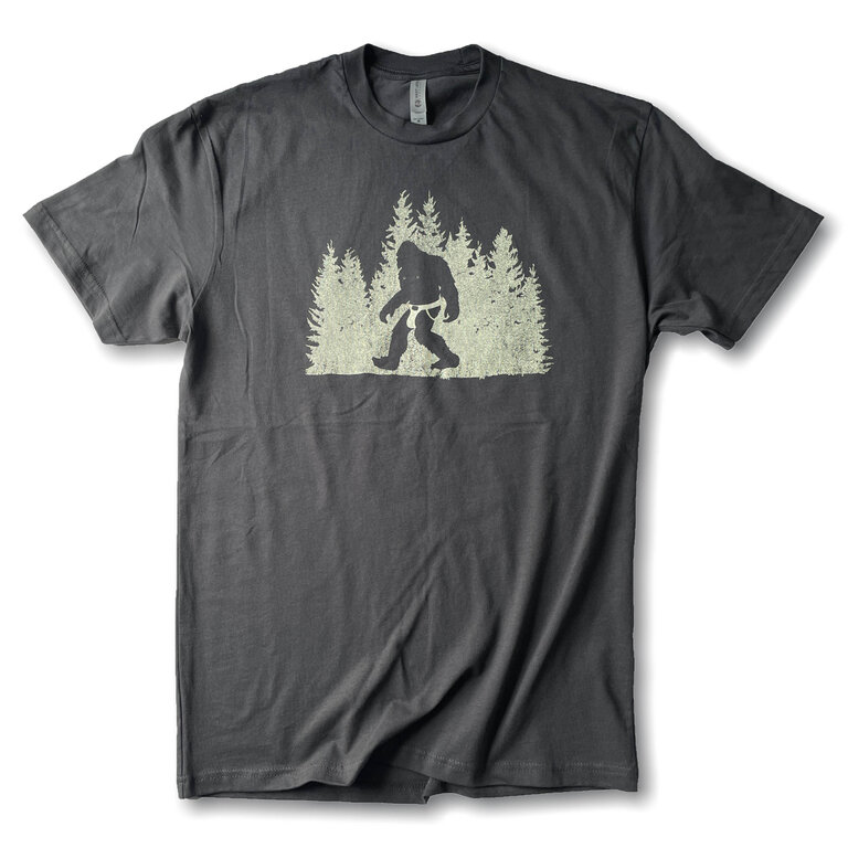 Burly Shirts Burly Shirts Sasquatch in a Jock Tee - Graphite Black