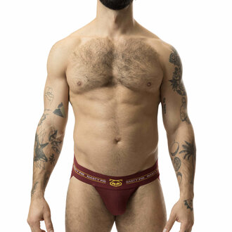 Nasty Pig Nasty Pig Core Jock Strap 3.0 - Burgundy/Goldenrod