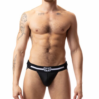 Nasty Pig Nasty Pig Varsity Jock Strap - Black/White