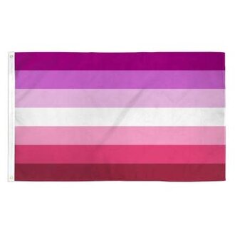 Pride not Prejudice Pride... Flag Polyester Lesbian Pride 03 foot x 05 foot