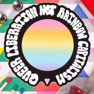 Crushworthy Crushworthy - Queer Liberation - Sticker