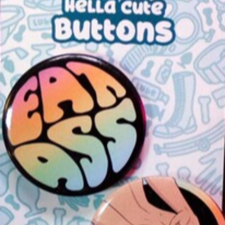Crushworthy Crushworthy - Eat Ass & Heart Ass - Button-Set