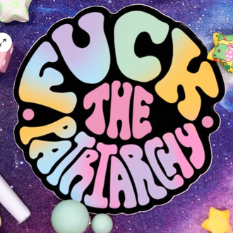 Crushworthy Crushworthy - Fuck The Patriarchy - Sticker