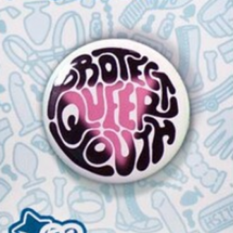 Crushworthy Crushworthy - Protect Queer Youth - Button-Single