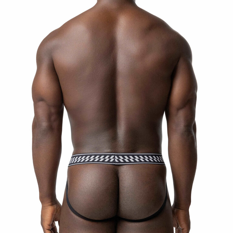 Nasty Pig Nasty Pig Chase Jock Strap - Black/White