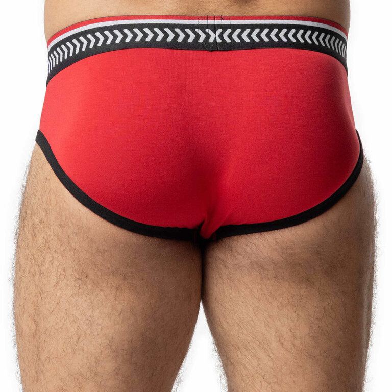Nasty Pig Nasty Pig Thrust Classic Brief - Red/Black