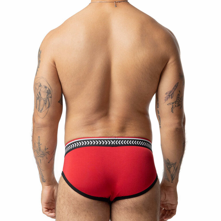 Nasty Pig Nasty Pig Thrust Classic Brief - Red/Black