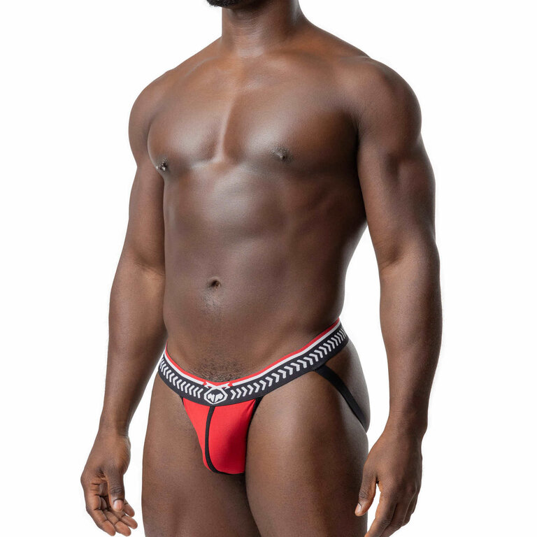 Nasty Pig Nasty Pig Thrust Jock Strap - Red/Black