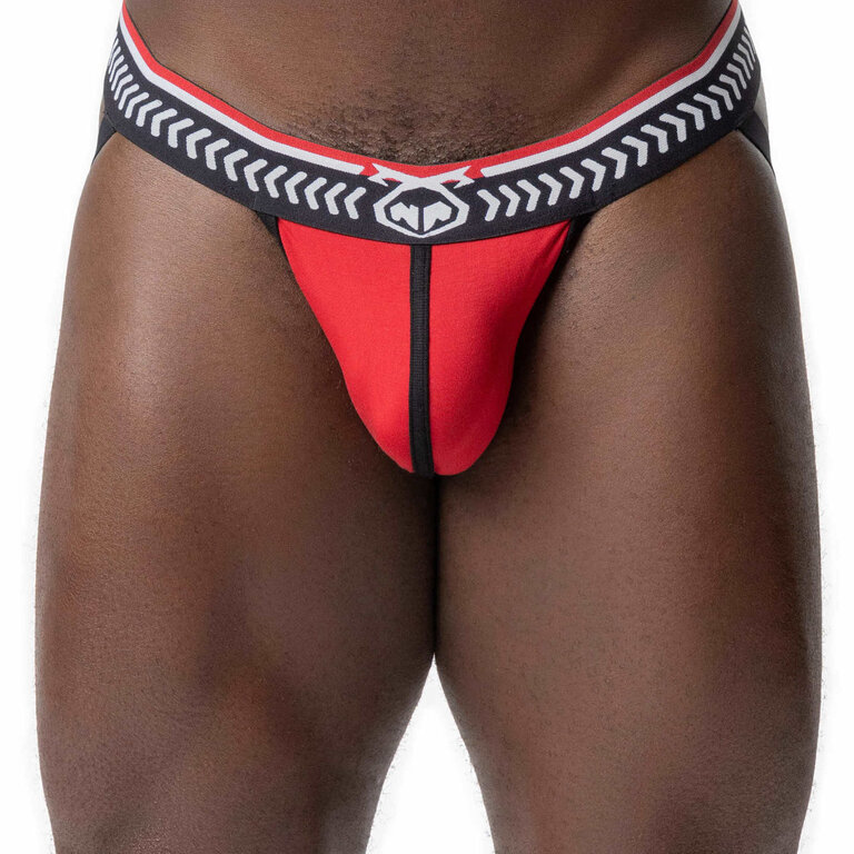 Nasty Pig Nasty Pig Thrust Jock Strap - Red/Black
