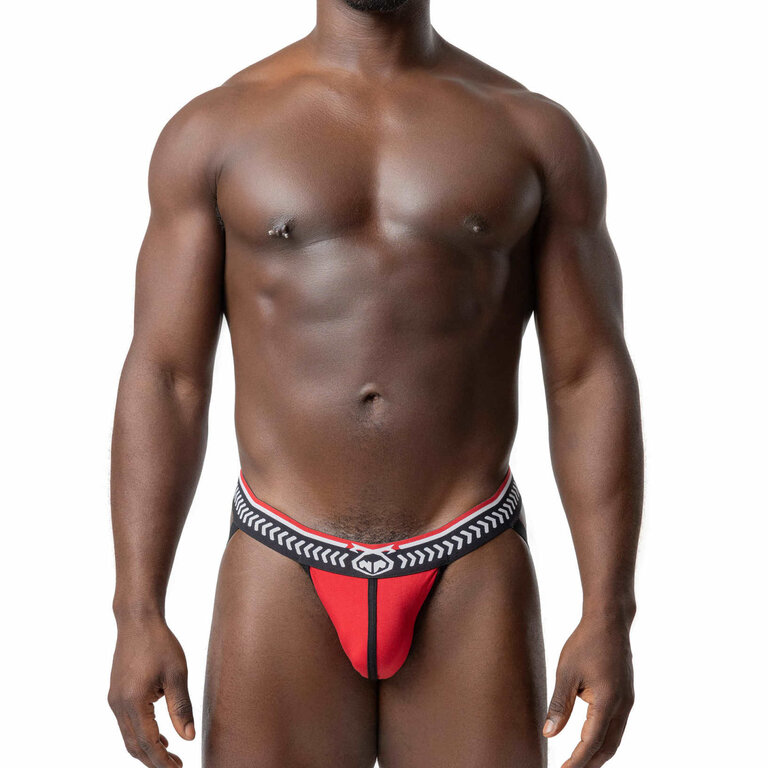 Nasty Pig Nasty Pig Thrust Jock Strap - Red/Black