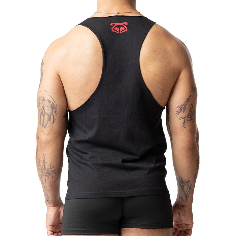 Nasty Pig Nasty Pig XXX Skank Tank Top - Black/Red
