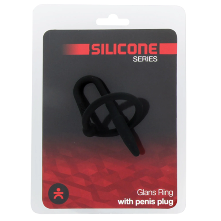 Titus Titus Silicone Penis Plug w Glans Ring 32 mm