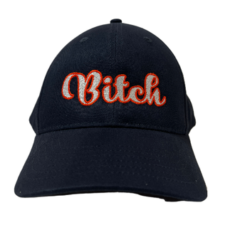 Spunky Monkee Spunky Monkee Cap BITCH - Black Cap / White Logo