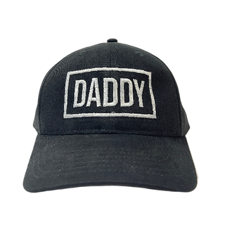 Spunky Monkee Spunky Monkee Cap DADDY - Black Cap / Grey Logo