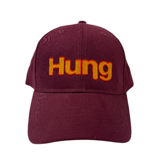 Spunky Monkee Spunky Monkee Cap HUNG - Maroon Cap / Orange Logo