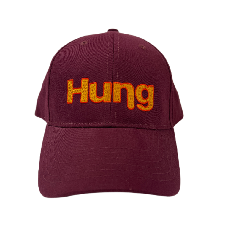 Spunky Monkee Spunky Monkee Cap HUNG - Maroon Cap / Orange Logo