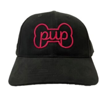 Spunky Monkee Spunky Monkee Cap Pup - Black Cap / Red Logo