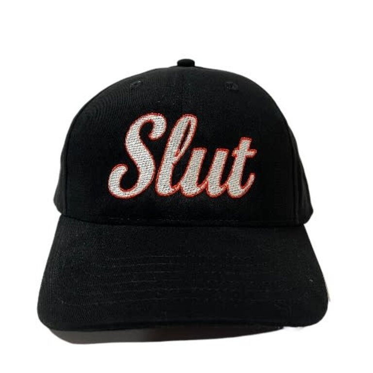 Spunky Monkee Spunky Monkee Cap Slut - Black Cap / White Logo