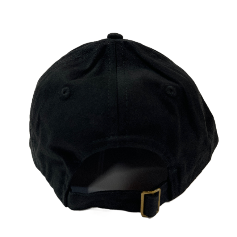 Spunky Monkee Spunky Monkee Cap WOOF! Dog Paw - Black Cap / Orange Logo