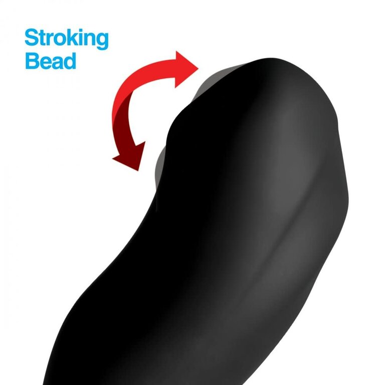 Alpha-Pro Alpha-Pro 7X Bendable Prostate Stimulator with Stroking Bead