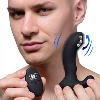 Alpha-Pro Alpha-Pro 10X P-MASSAGE Prostate Stimulator with Stroking Bead