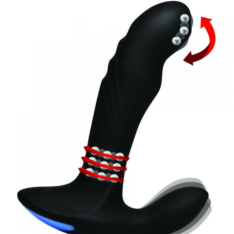 Alpha-Pro Alpha-Pro 17X P-Trigasm 3-in-1 Silicone Prostate Stimulator