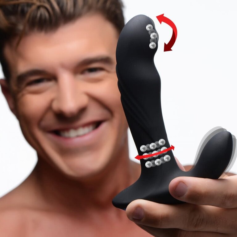 Alpha-Pro Alpha-Pro 17X P-Trigasm 3-in-1 Silicone Prostate Stimulator