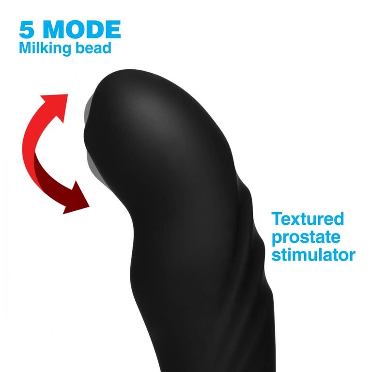 Alpha-Pro Alpha-Pro 17X P-Trigasm 3-in-1 Silicone Prostate Stimulator
