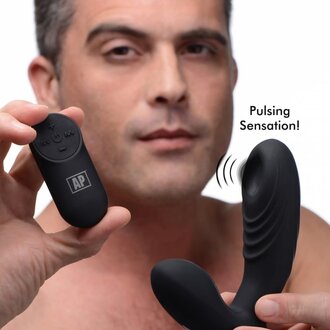Alpha-Pro Alpha-Pro 7x P-Thump Tapping Prostate Vibe with Remote Control