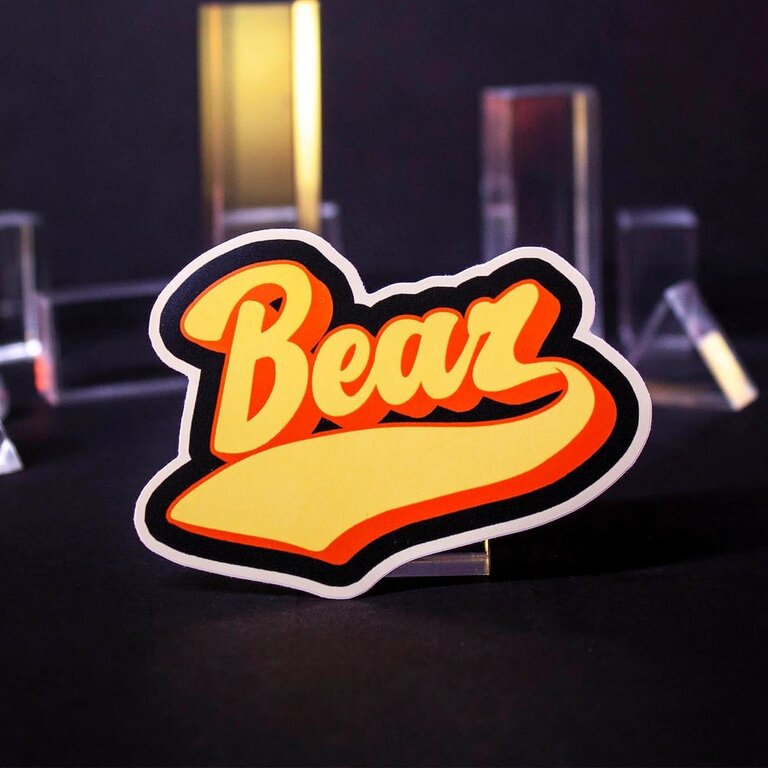 Crushworthy Crushworthy - Bear Varsity - Sticker