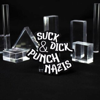 Crushworthy Crushworthy - Suck Dick Punch Nazis patch Crushworthy Crushworthy - Suck Dick Punch Nazis patch